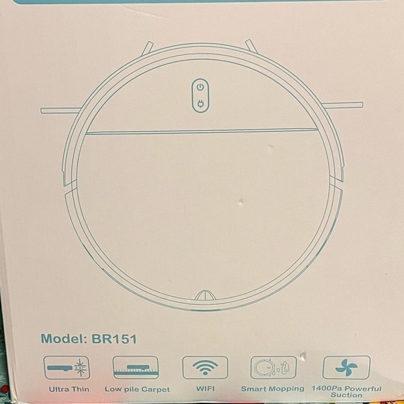 New Robot Vacuum and Mop 2 in 1 WiFi, Model: BR151 - Picture 3 of 6